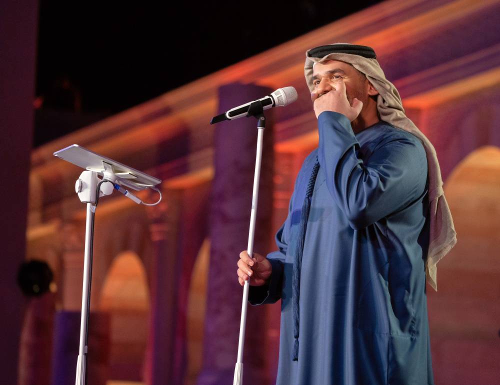 حسين الجسمي يختتم العام 2020 بافتتاح أول الحفلات الغنائية في مدرّج خورفكان بحفل ضخم