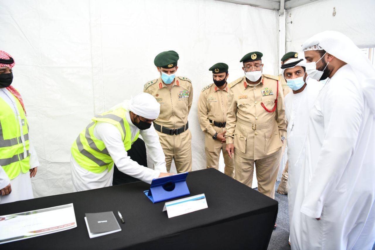 في إطار استعدادات دبي لاحتفالات رأس السنة القائد العام لشرطة دبي يتفقّد غرفة عمليات برج خليفة وبوليفارد محمد بن راشد