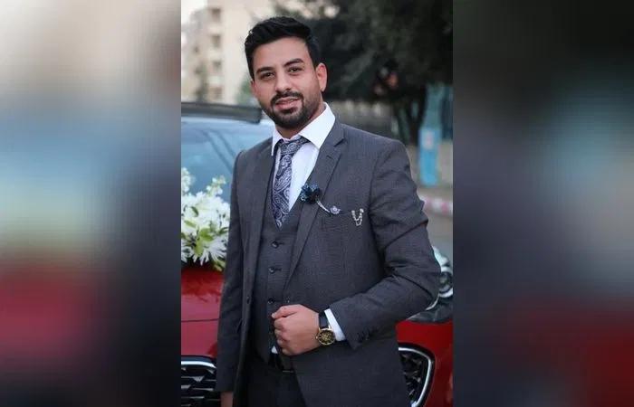 الف مبروك الزفاف للكاتب علاء عواد والاعلامية ايرس جرار