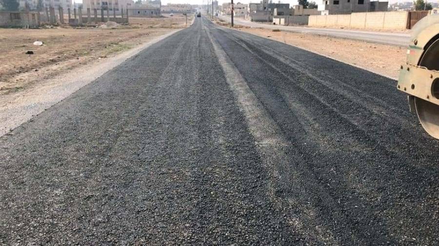 مديرية الخدمات الهندسية في بلدية المفرق الكبرى تبدأ بتنفيذ عطاء الخلطة الاسفلتية الساخنة لشوارع المدينة