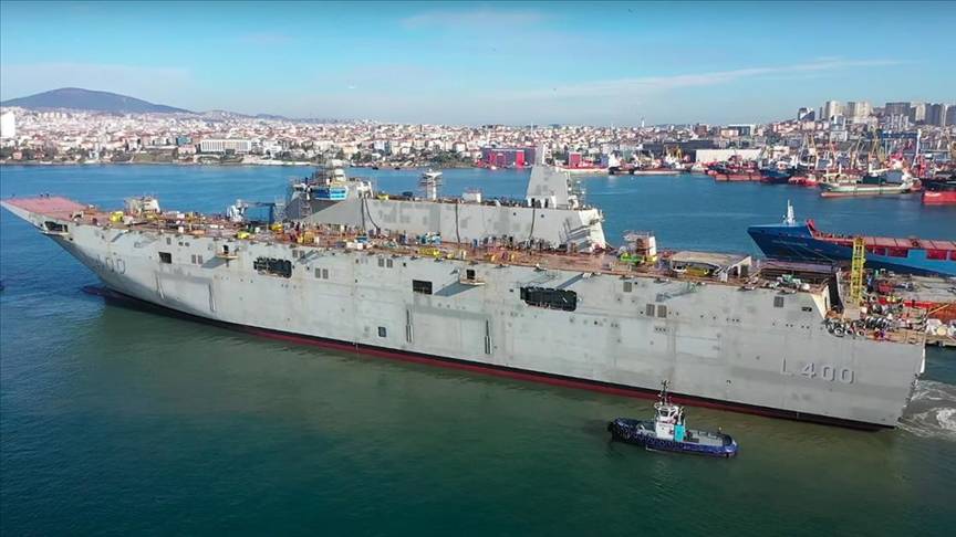 نظام بيري للبحث والتتبع يستعد للالتحاق بأول حاملة طائرات تركية بعد حصوله على النجاح