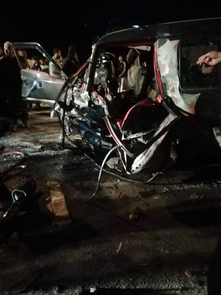 حادث سير على طريق البترول جنوب مدينة اربد وأنباء عن وجود إصابات