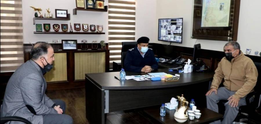 الحواتمة : نعمل لتطوير كافة اوجه العمل الشرطي التخصصي