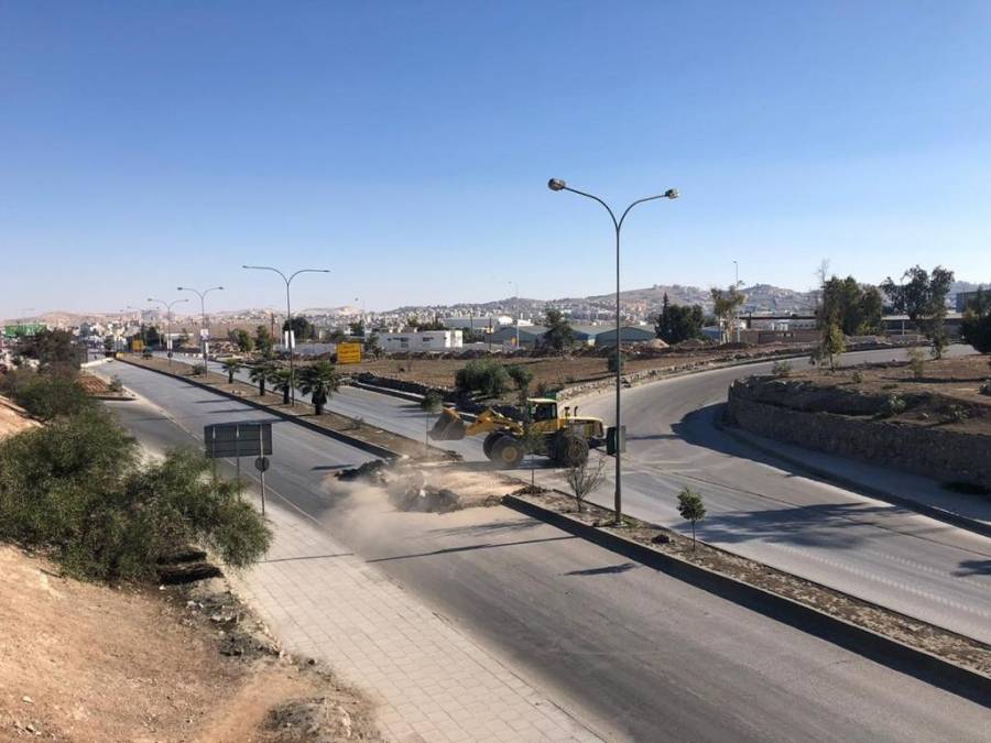 وزير الأشغال يوعز بسرعة الإنجاز ورصد كافة الملاحظات على تحويلة جسر ماركا