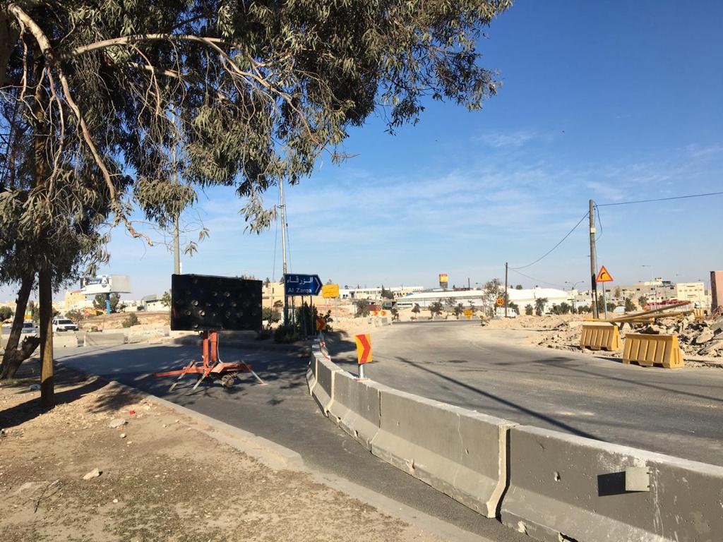 وزير الأشغال يوعز بسرعة الإنجاز ورصد كافة الملاحظات على تحويلة جسر ماركا