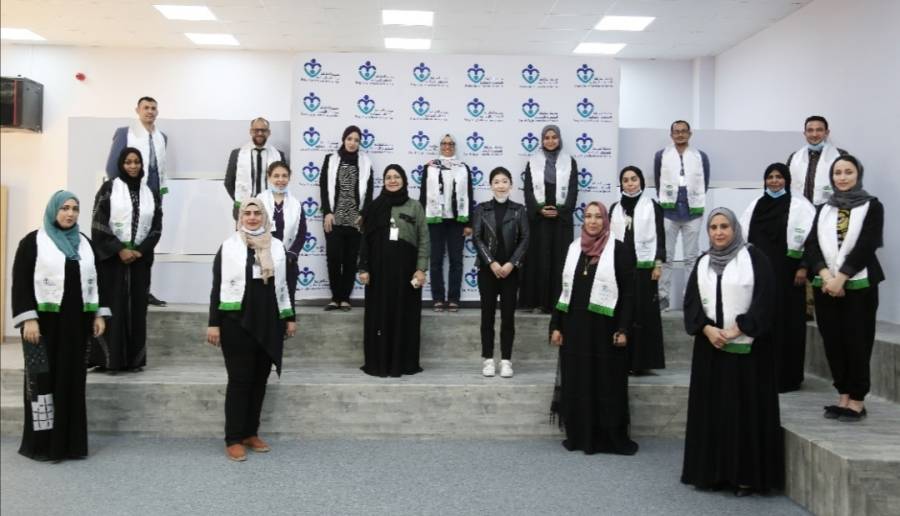 حفل تخريج الدفعة السادسة من كادر مدينة الشارقة للخدمات الإنسانية عن بعد