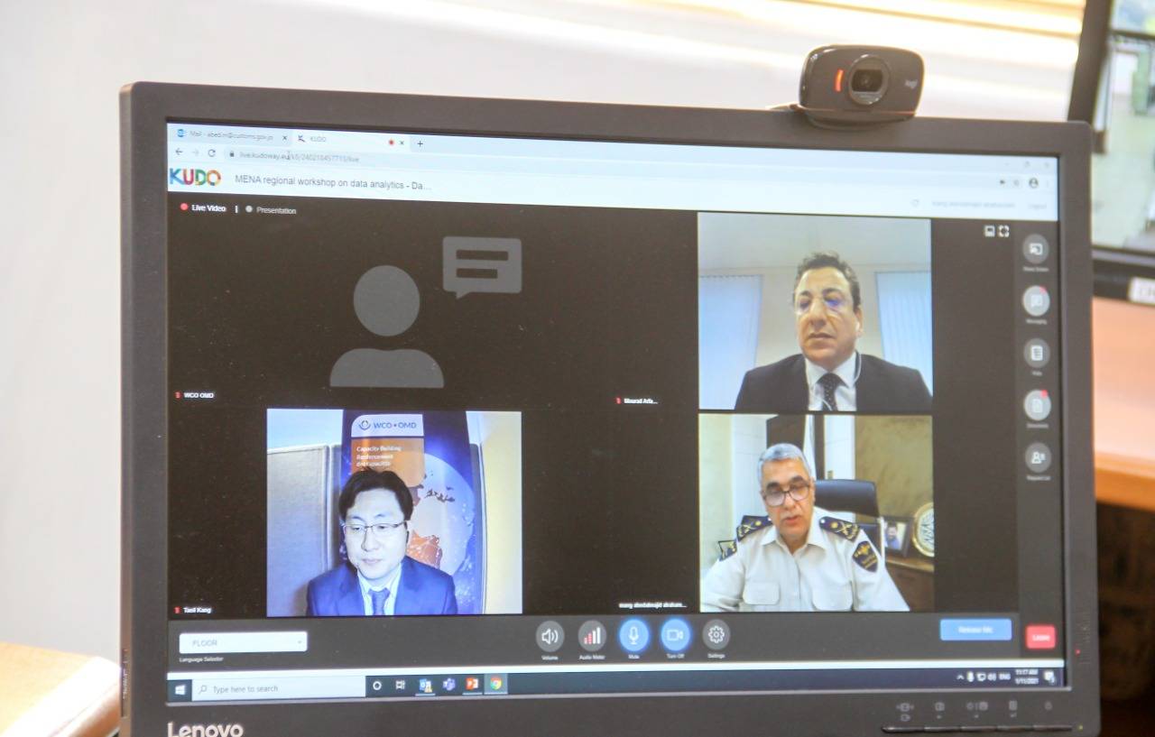 مدير عام الجمارك يرعى افتتاح ورشة عمل إقليمية حول تحليل البيانات