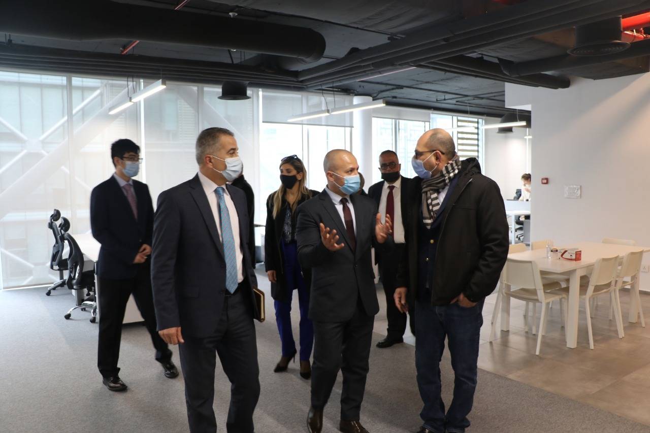 متابعة المشاريع في هيئة الاستثمار تزور BIGO تكنولوجي 