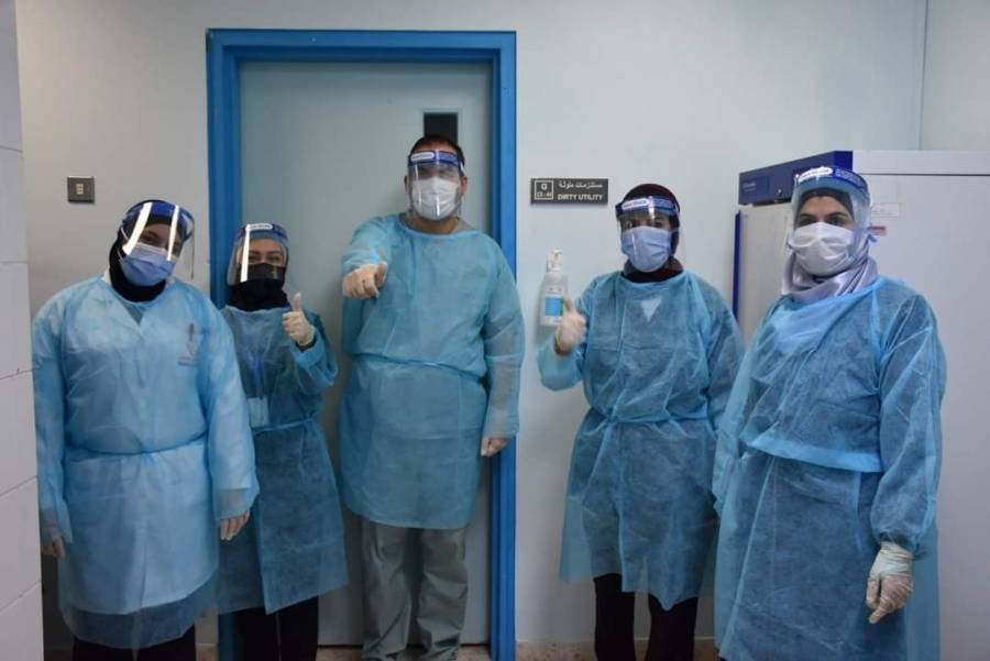 إفتتاح مركز للتطعيم ضد فيروس كورونا في مستشفى الملك المؤسس عبد الله الجامعي