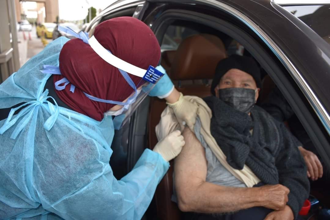 إفتتاح مركز للتطعيم ضد فيروس كورونا في مستشفى الملك المؤسس عبد الله الجامعي 