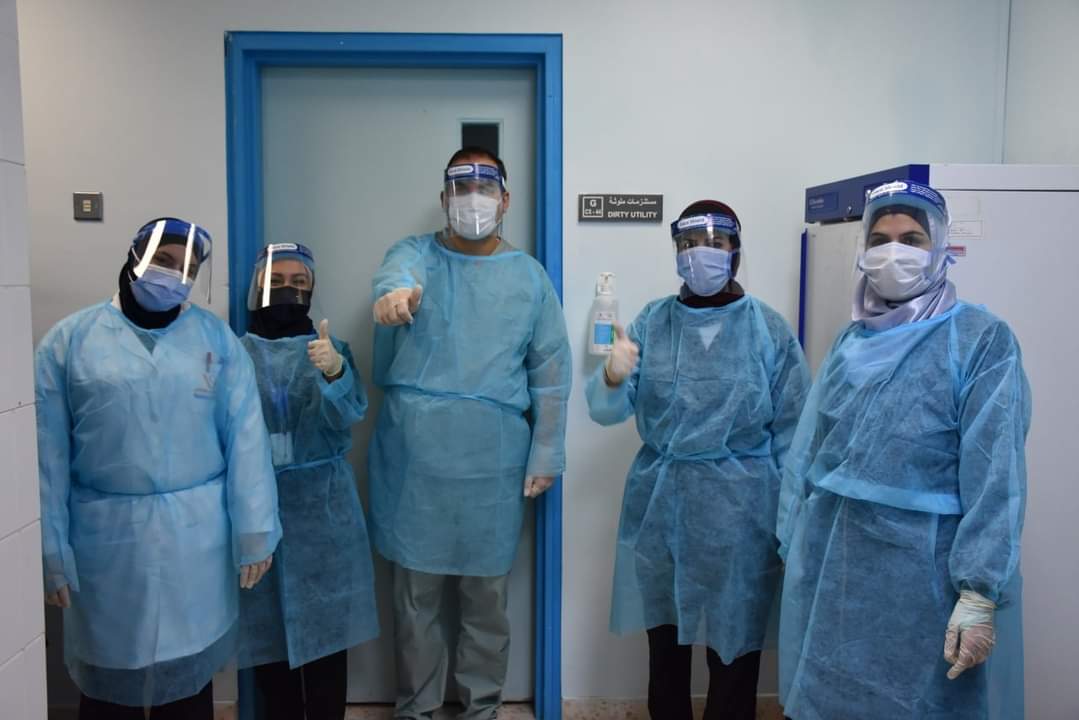 إفتتاح مركز للتطعيم ضد فيروس كورونا في مستشفى الملك المؤسس عبد الله الجامعي 