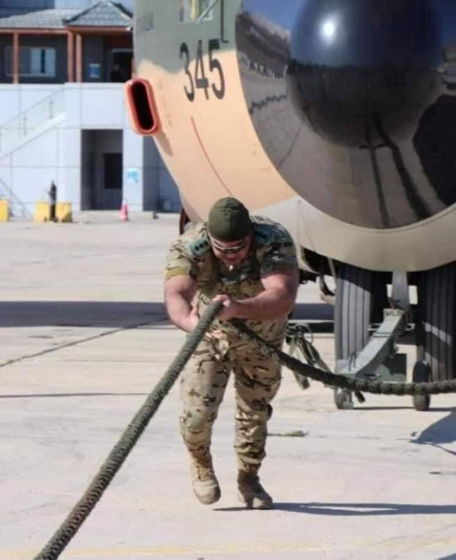 النقيب القطاونة يمثل المملكة الأردنية الهاشمية ببطولة strong man التي تقام بالولايات المتحدة	