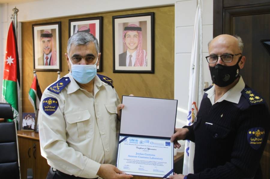 الجمارك تحصل على جائزة بروتوكول مونتريال العالمية لموظفي الجمارك وانفاذ القانون