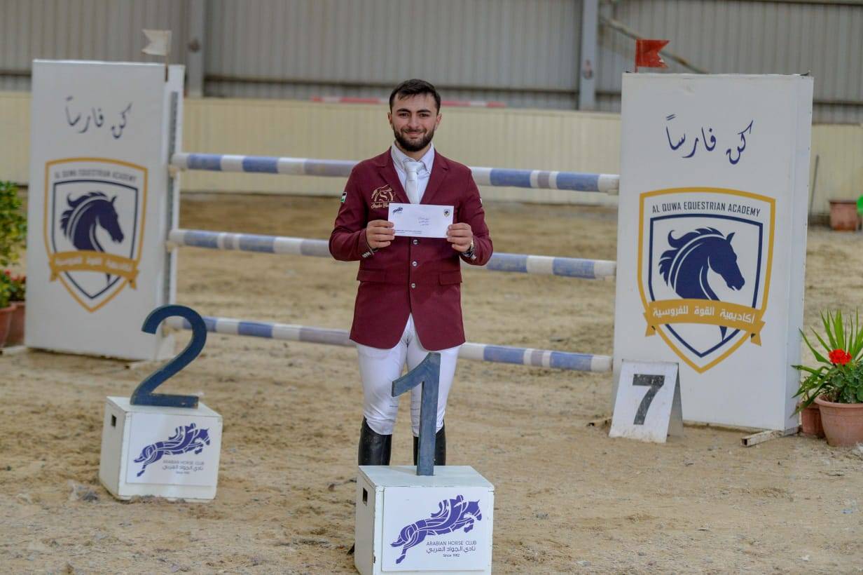 يعقوب والنابلسي وعلام والحسن ابطال فعاليات بطولة الامل لنادي الجواد العربي لفروسية القفز عن الحواجز
