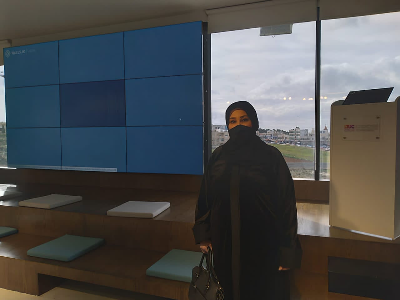 رئيسة الاتحاد النسائي الأردني العام تلتقي مدير قسم الاستقطاب في كلية لومينوس الجامعية