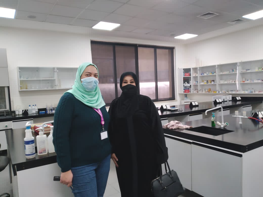 رئيسة الاتحاد النسائي الأردني العام تلتقي مدير قسم الاستقطاب في كلية لومينوس الجامعية