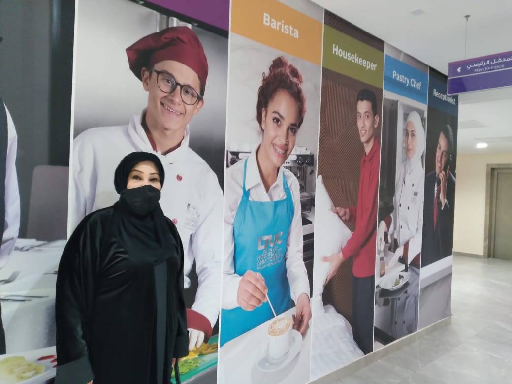 رئيسة الاتحاد النسائي الأردني العام تلتقي مدير قسم الاستقطاب في كلية لومينوس الجامعية