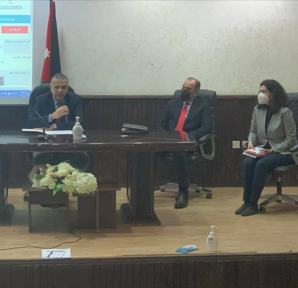 الضمور : إطلاق برامج تدريبية للعاملين في الإشراف على الجمعيات لوقايتها من الارهاب وغسيل الاموال