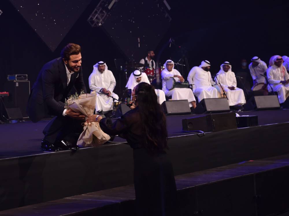 نجوى كرم وماجد المهندس يلهبان أجواء مهرجان دبي للتسوق بحفل كامل العدد