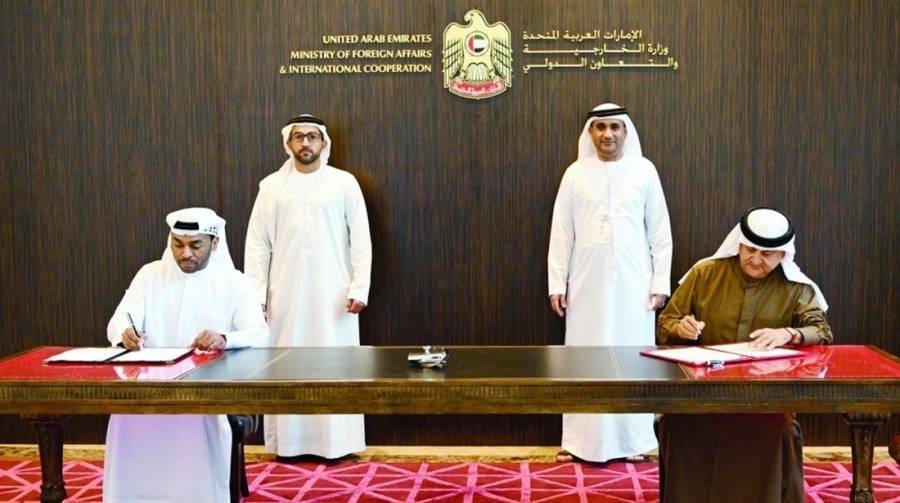 الإمارات تُوقع اتفاقية استضافة المقر الدائم للبرلمان العربي للطفل