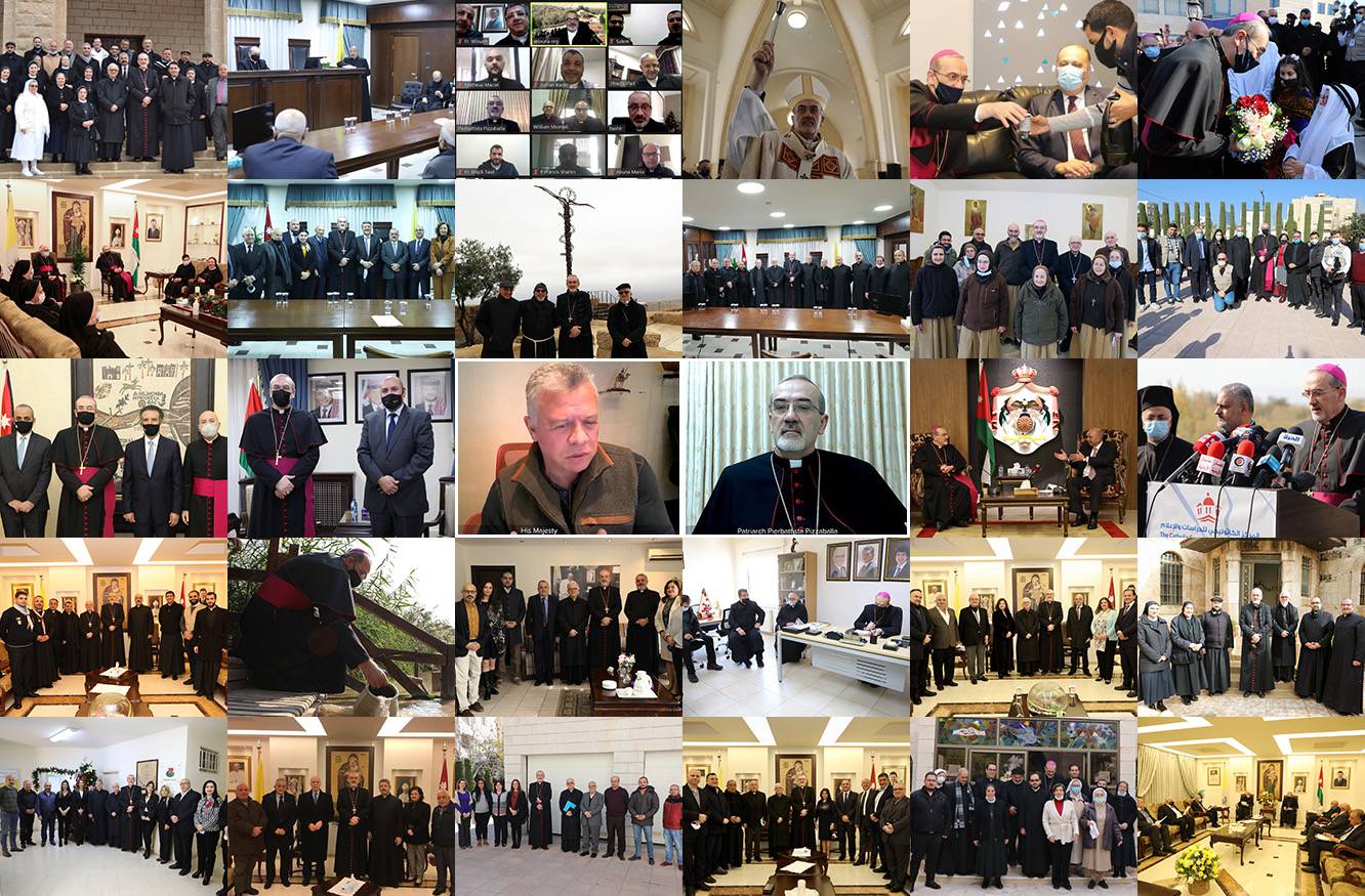 في ختام زيارته الاولى الى الأردن بطريرك القدس للاتين يشيد بحفاوة الاستقبال من الأسرة الأردنية الواحدة