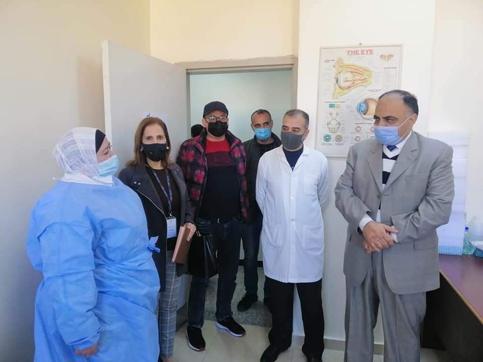 الدكتور طه التميمي في جولة تفقدية في محافظة عجلون 