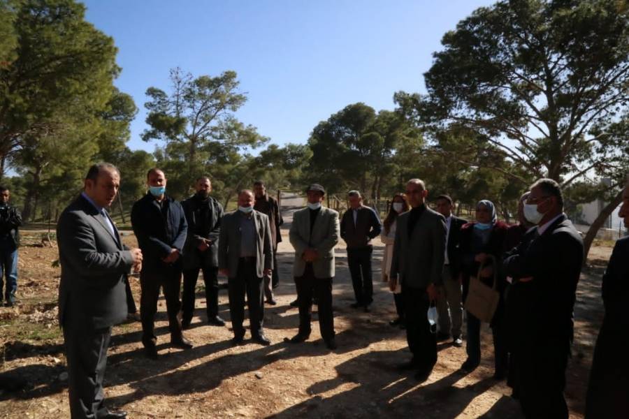 حداد يرعى يوم الشجرة في جمعية مركز جلعد ومنتجع السنديان