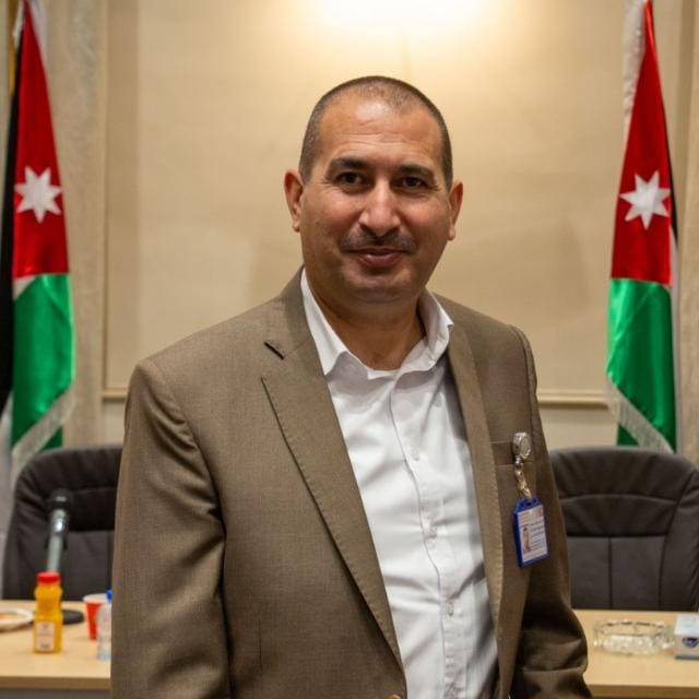 رسالة تقدير من الدكتور عبدالله سليمان الخزاعلة لمدير الرقابة الداخلية بوزارة الآثار العامة أحمد موسى