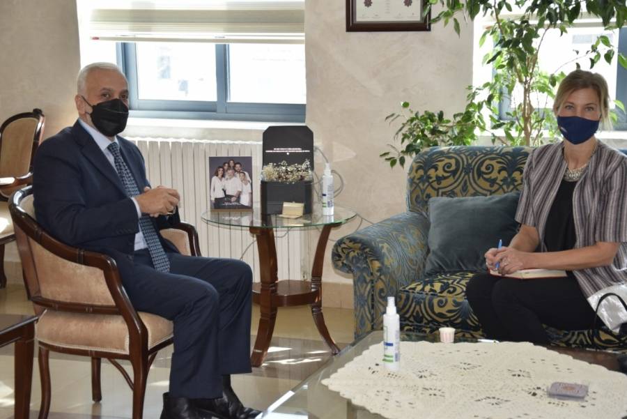 المفلح يستقبل سفيرة السويد لدى المملكة