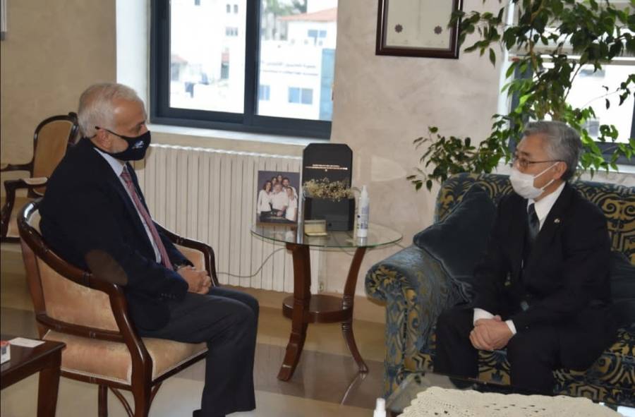 وزير التنمية الاجتماعية يستقبل السفير الياباني لدى المملكة