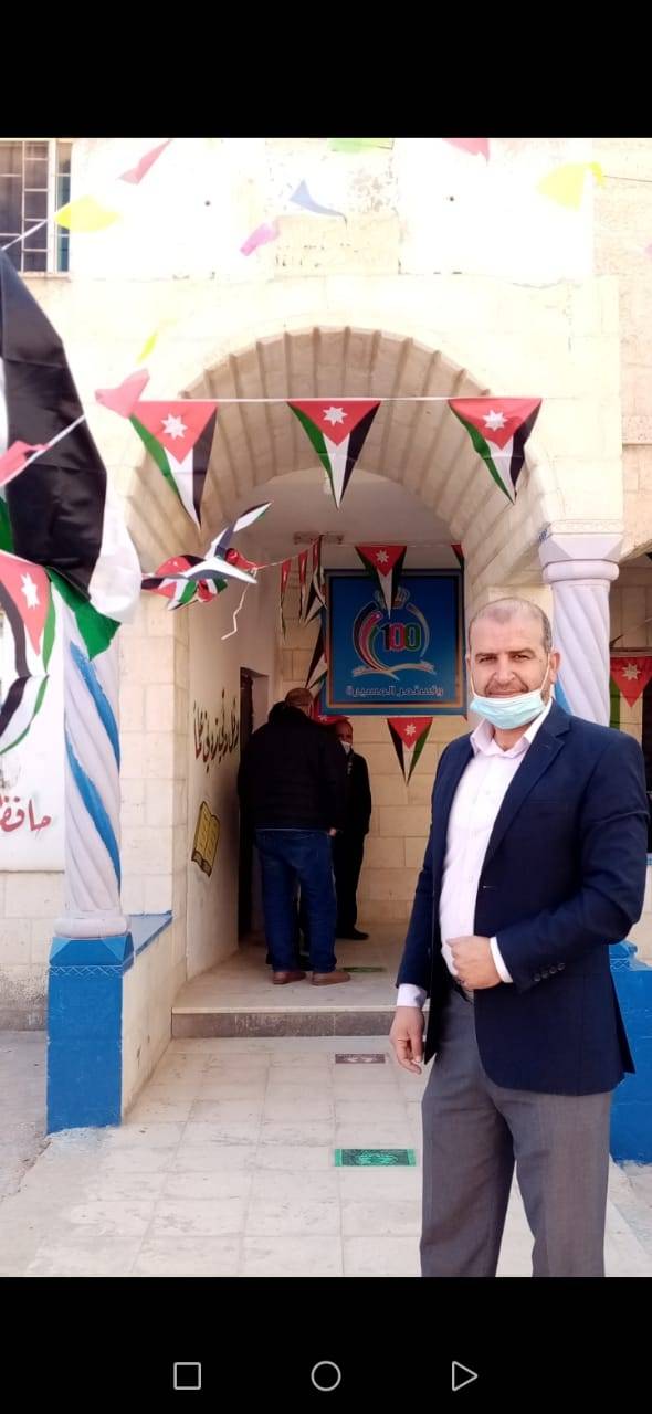 مدرسة المأمونية الوسطى للبنين بمحافظة مادبا تستعد لاستقبال الطلبة