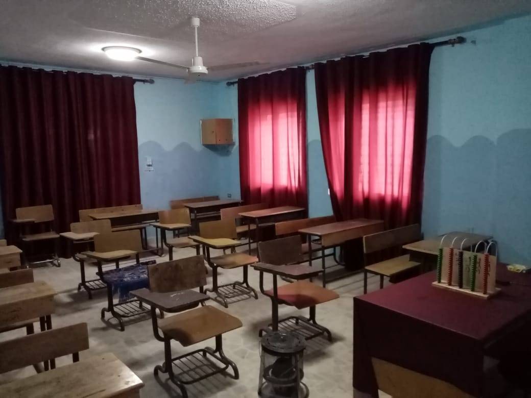 مدرسة المأمونية الوسطى للبنين بمحافظة مادبا تستعد لاستقبال الطلبة