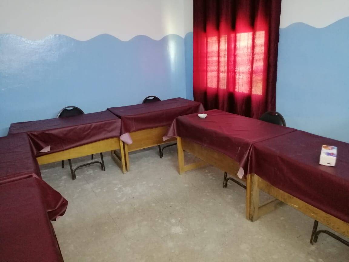 مدرسة المأمونية الوسطى للبنين بمحافظة مادبا تستعد لاستقبال الطلبة