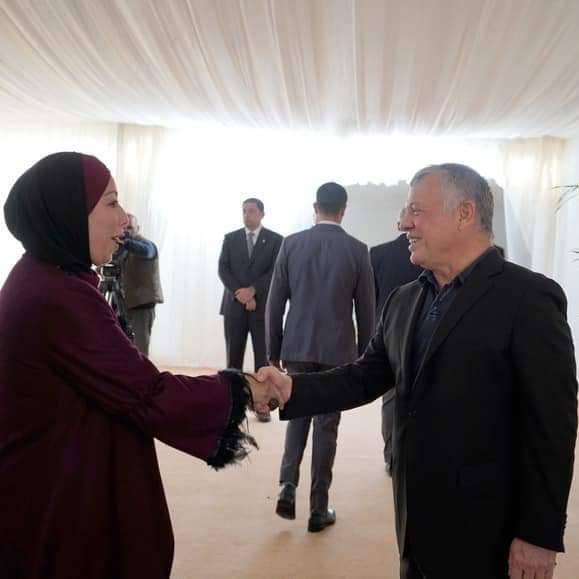 النائب السابق الدكتورة ردينة العطي تهنئ جلالة الملك بعيد ميلاده التاسع والخمسين