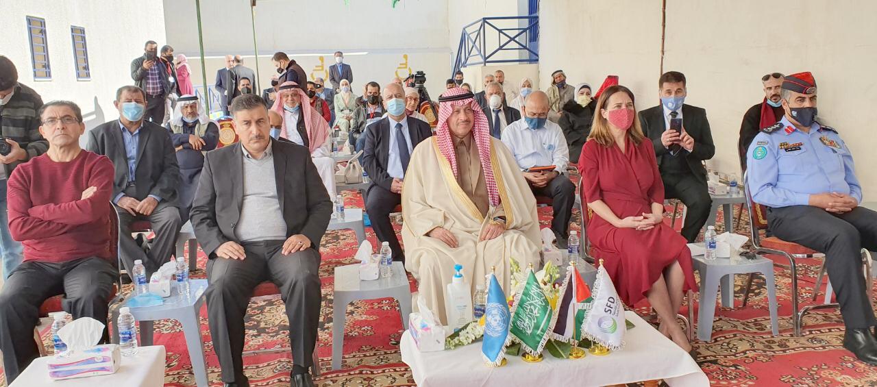 السفير السعودي لدى الأردن يفتتح مركز الأونروا الصحي الجديد في مدينة العقبة