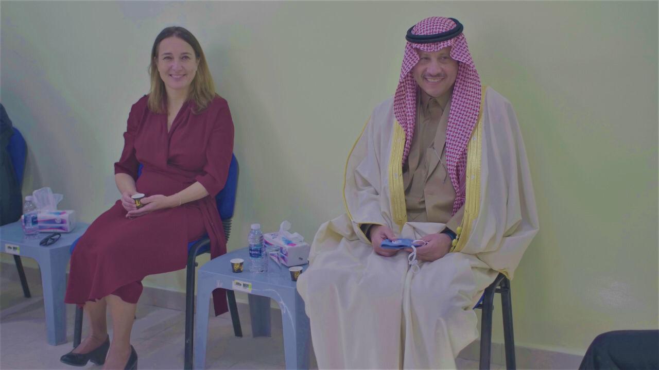 السفير السعودي لدى الأردن يفتتح مركز الأونروا الصحي الجديد في مدينة العقبة
