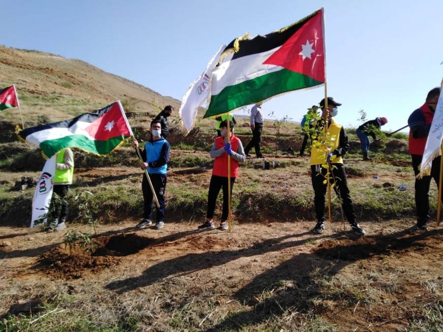 أشجارنا مستقبلنا تطلقها مبادرة جدارا احتفالا بالمئوية وعيد الشجره