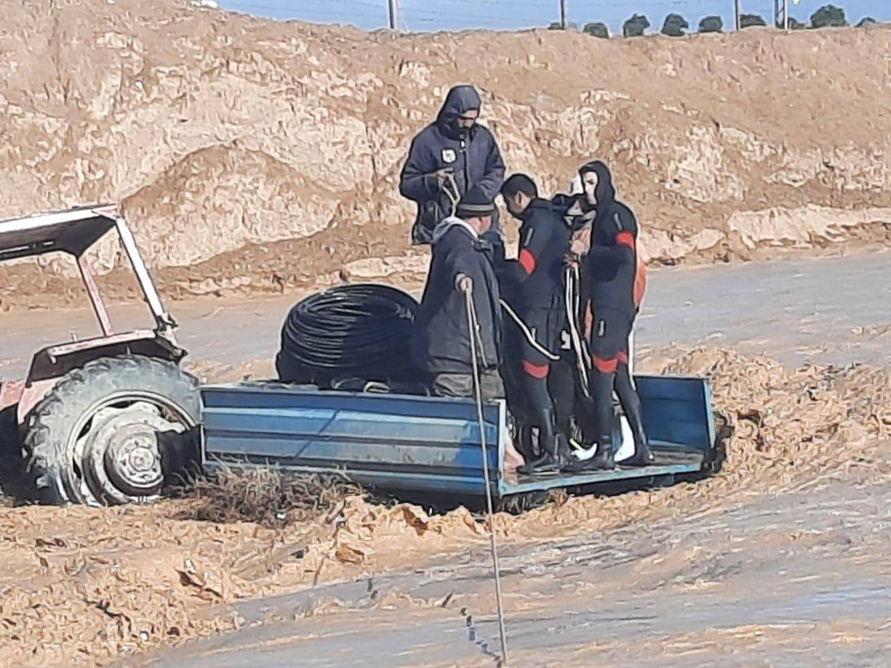 الامن العام : كوادر الدفاع المدني تتعامل مع حالتي محاصرة سيول لاشخاص في محافظتي مادبا ومعان وتم إجلاء الاشخاص