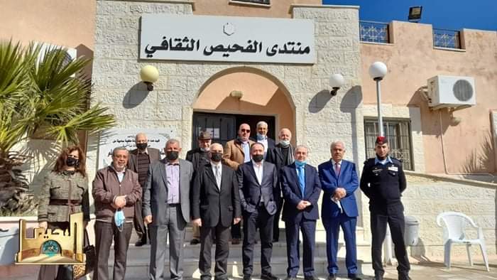 إفتتاح المعرض السنوي للكتاب الذي اقامه منتدى الفحيص الثقافي