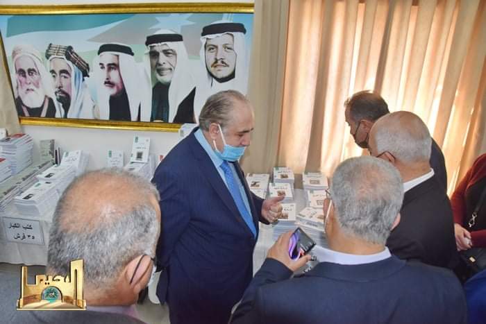 إفتتاح المعرض السنوي للكتاب الذي اقامه منتدى الفحيص الثقافي