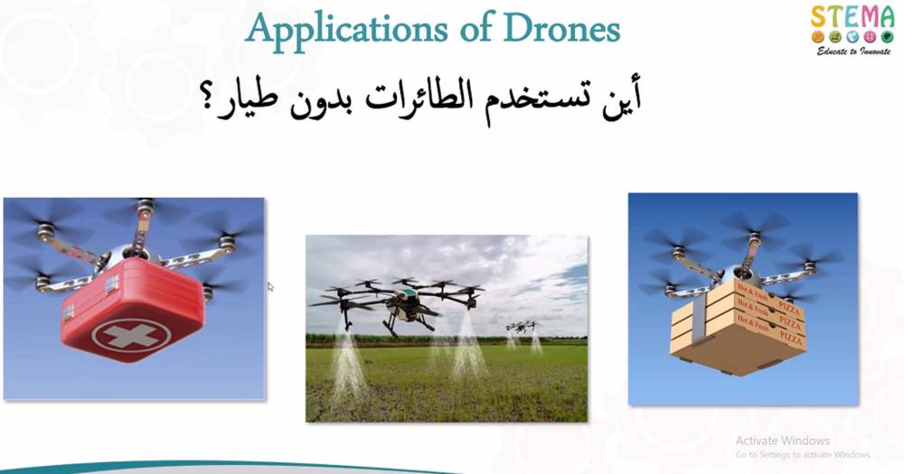 ناشئة الشارقة يتدربون على تكنولوجيا الروبوتات الجوية افتراضياً