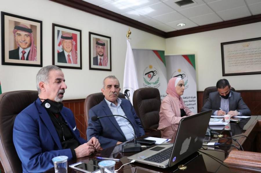 الحوكمة الرشيدة ومكافحة الفساد محاضرة  للنزاهة  في جامعة اربد الأهلية