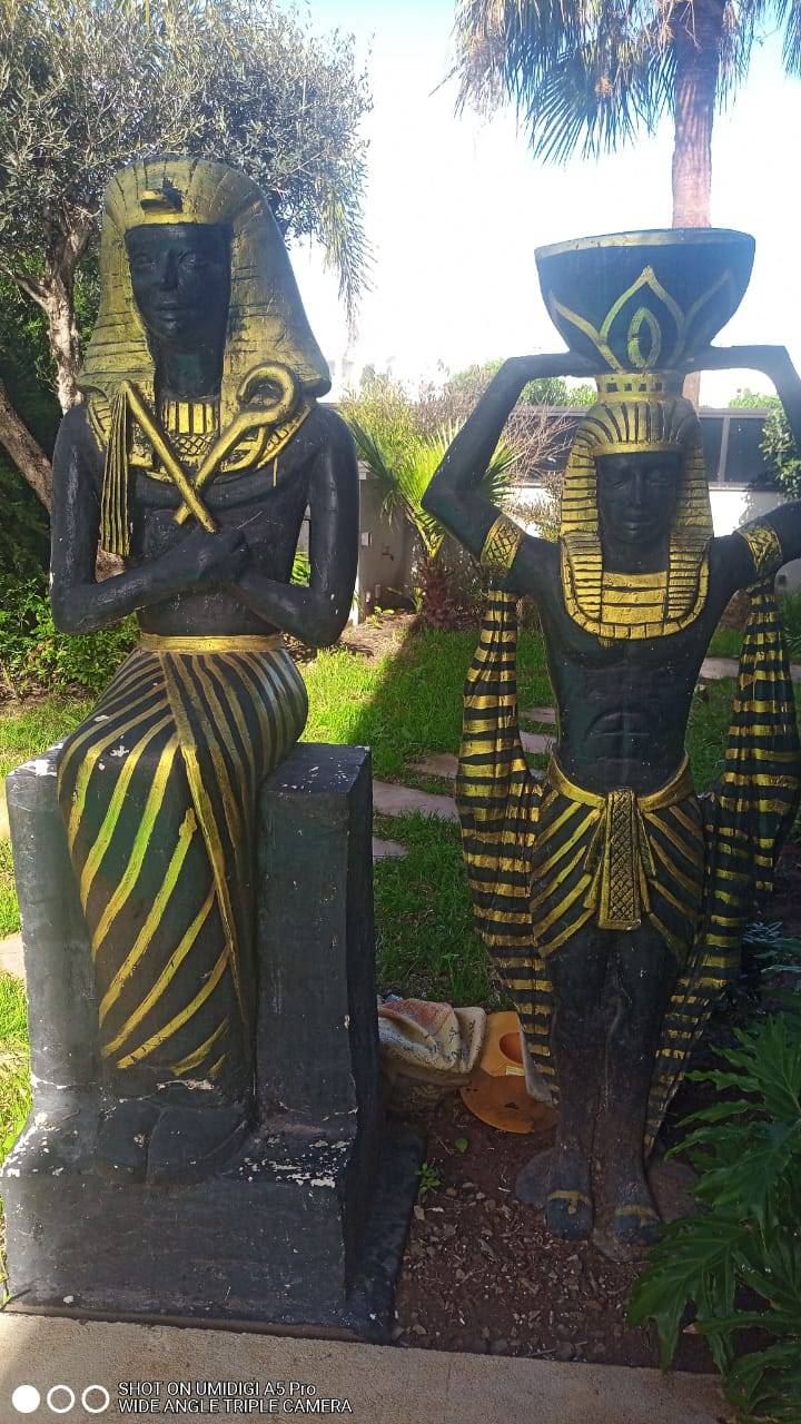 ميار جازولى: عشقى لمصر السبب فى تصميم فيلا بالمغرب على الطريقة الفرعونية