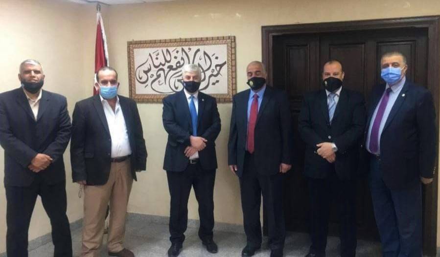 بحث أوجه التعاون ما بين جامعة الحسين بن طلال ومؤسسة التدريب المهني