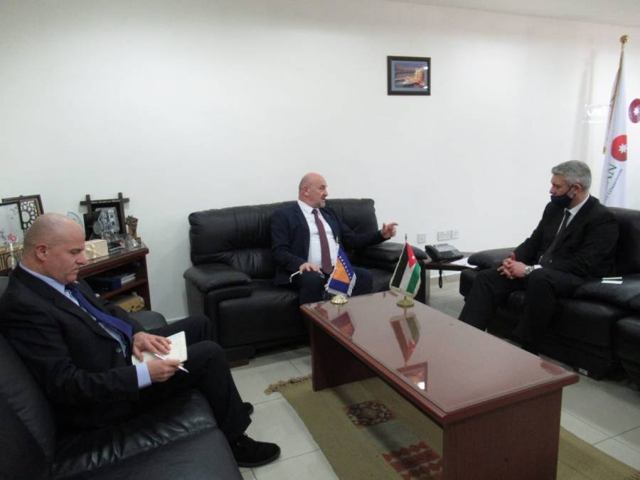 حرتوقه يلتقي سفير دولة البوسنة والهرسك