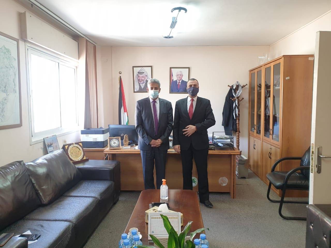 فلسطين : المطور يستقبل السفير الفنزويلي لتعزيز  التعاون المشترك  