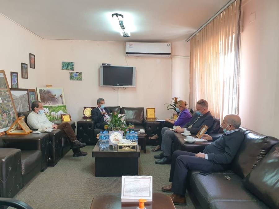 فلسطين .. المطور يبحث مع الشرطة الأوروبية التعاون المشترك