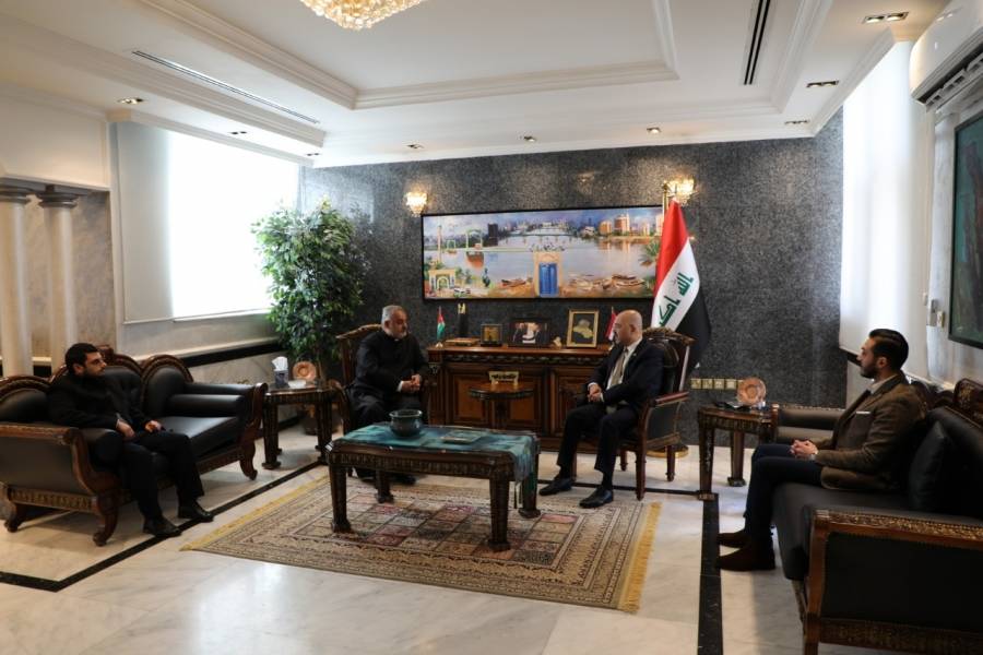 العذاري يلتقي رئيس المركز الكاثوليكي للدراسات والاعلام