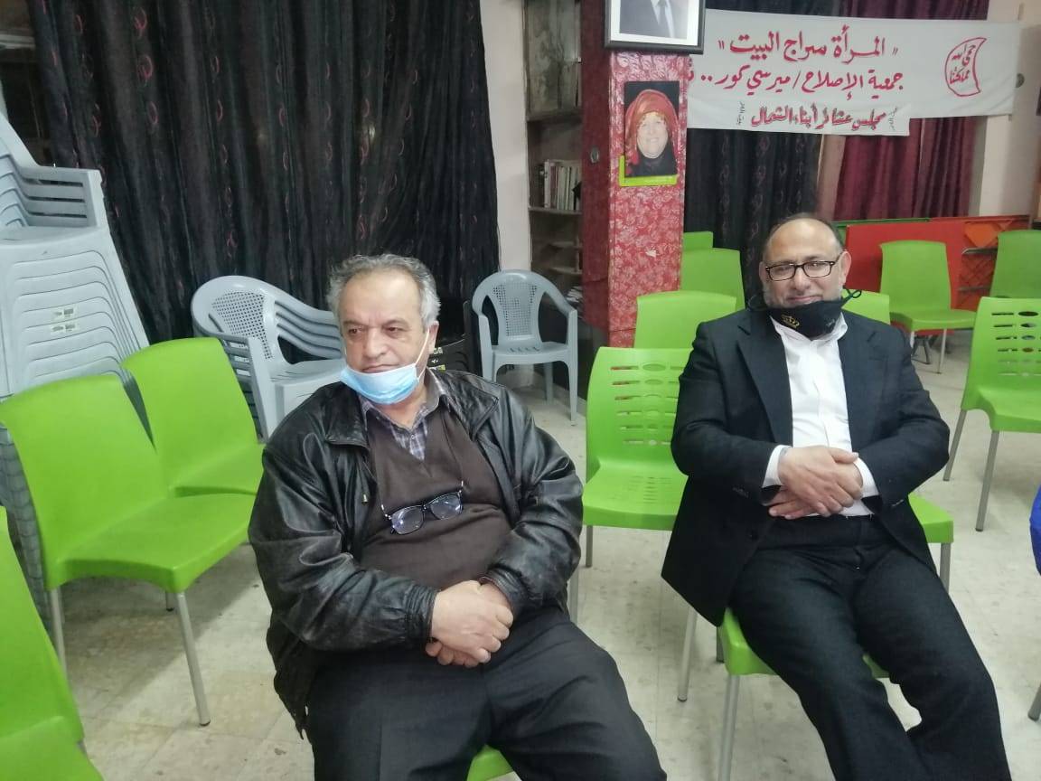 عمدة الزرقاء يقوم بزيارة لمجلس عشائر ابناء الشمال في المحافظة 