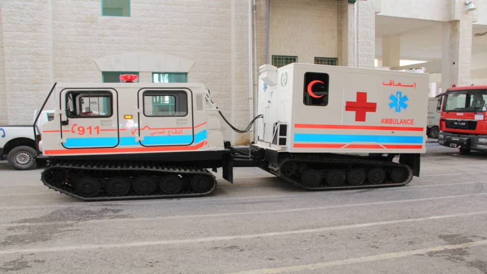 مدير الدفاع المدني: آليات مجنزرة لغايات الإسعاف والإنقاذ في المناطق الأكثر حاجة